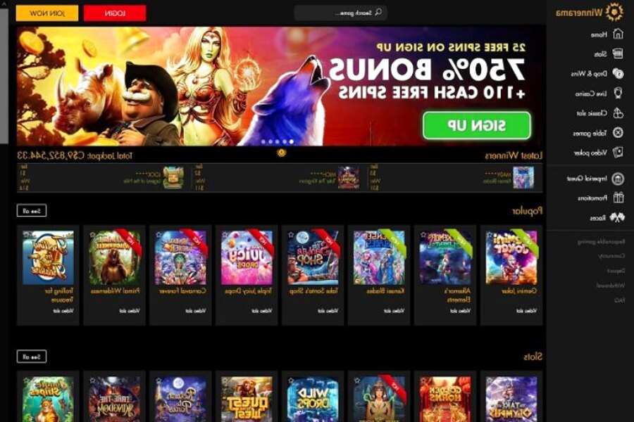 Winnerama Casino Login: Access Your Exciting Games